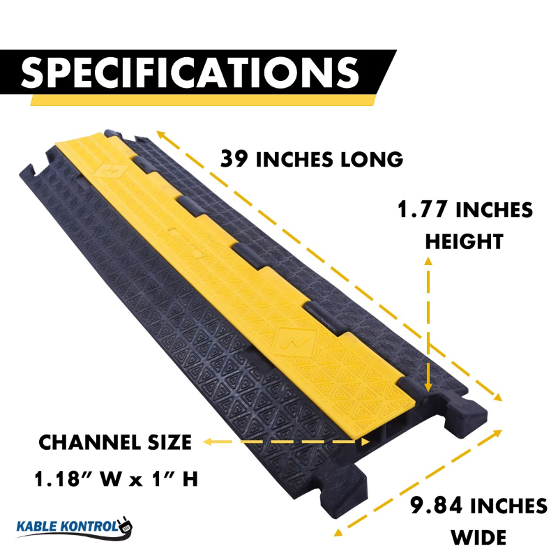 2 Channel Cable Protector - CP9972 - 3