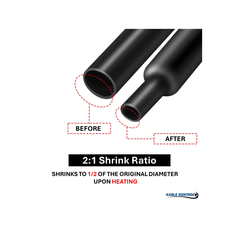 2-1 Adhesive Lined Dual wall Heat Shrink Tubing - 4
