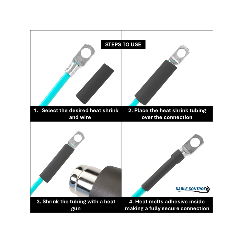 2-1 Adhesive Lined Dual wall Heat Shrink Tubing - 5