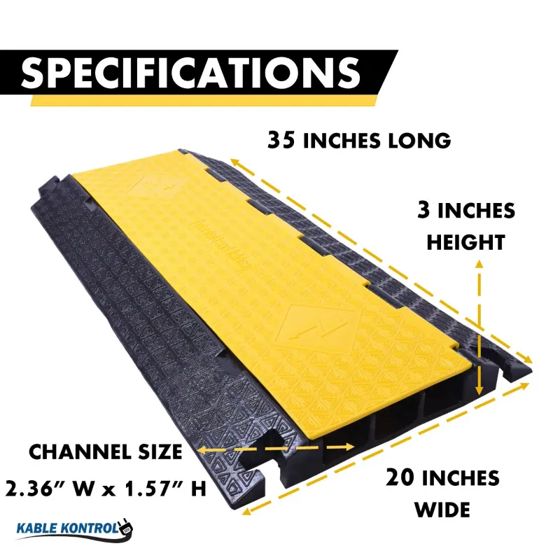 Kable-Kontrol-Cable-Protector-3-Channel-Heavy-Duty-CP9973-3