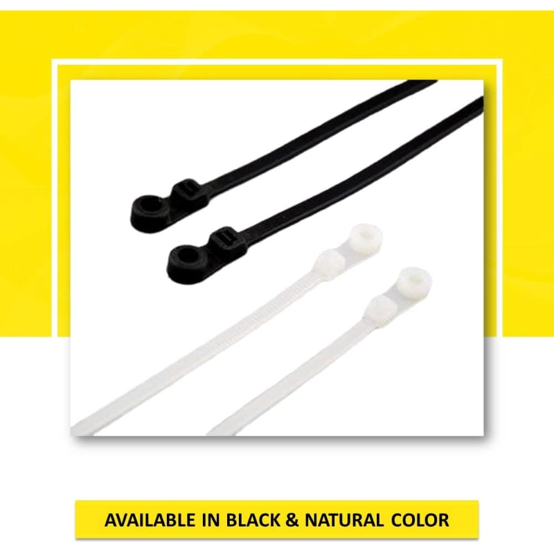 Screw Hole Mount Cable Ties - 2