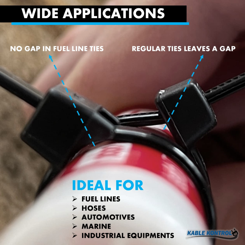 Fuel Line Cable Zip Ties - 5