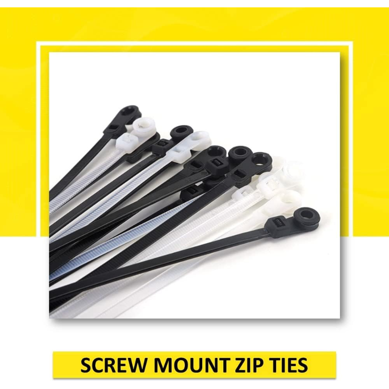 Screw Hole Mount Cable Ties - 1