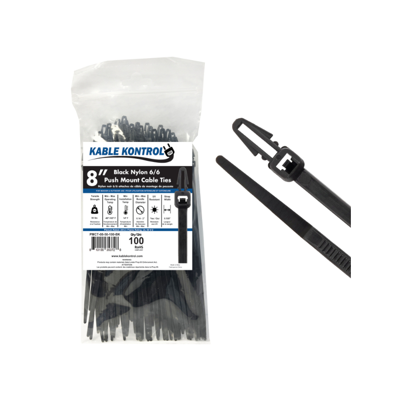 arrowhead_push_mount_cable_ties_8_inch_pmct-08-50-100-bk