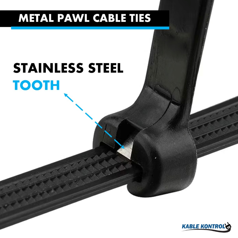 kable kontrol Metal pawl cable zip ties - 2