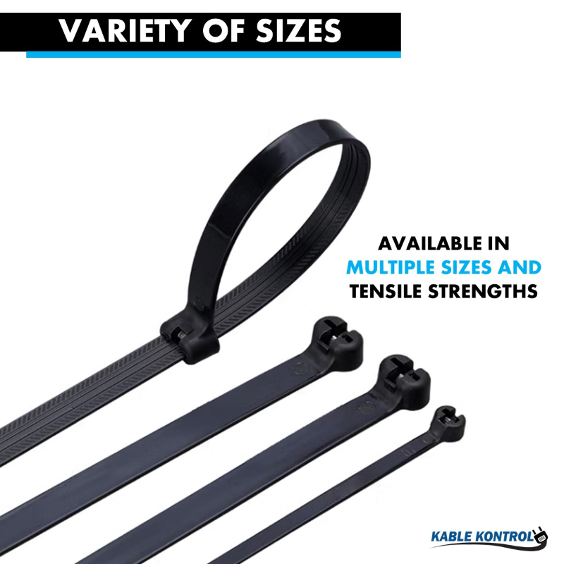 kable kontrol Metal pawl cable zip ties - 5
