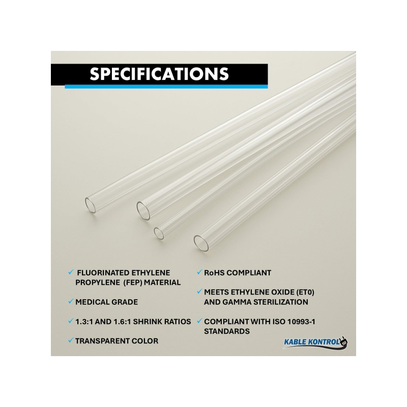 FEP Heat Shrink Tubing -3