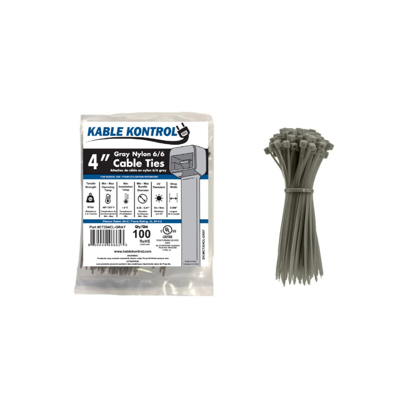 kable-kontrol-cable-ties-ct204cl-gray