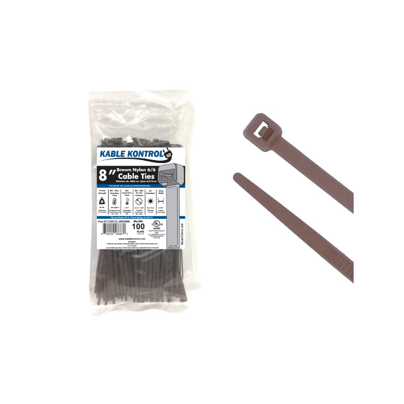kable-kontrol-cable-ties-ct261cl-brown