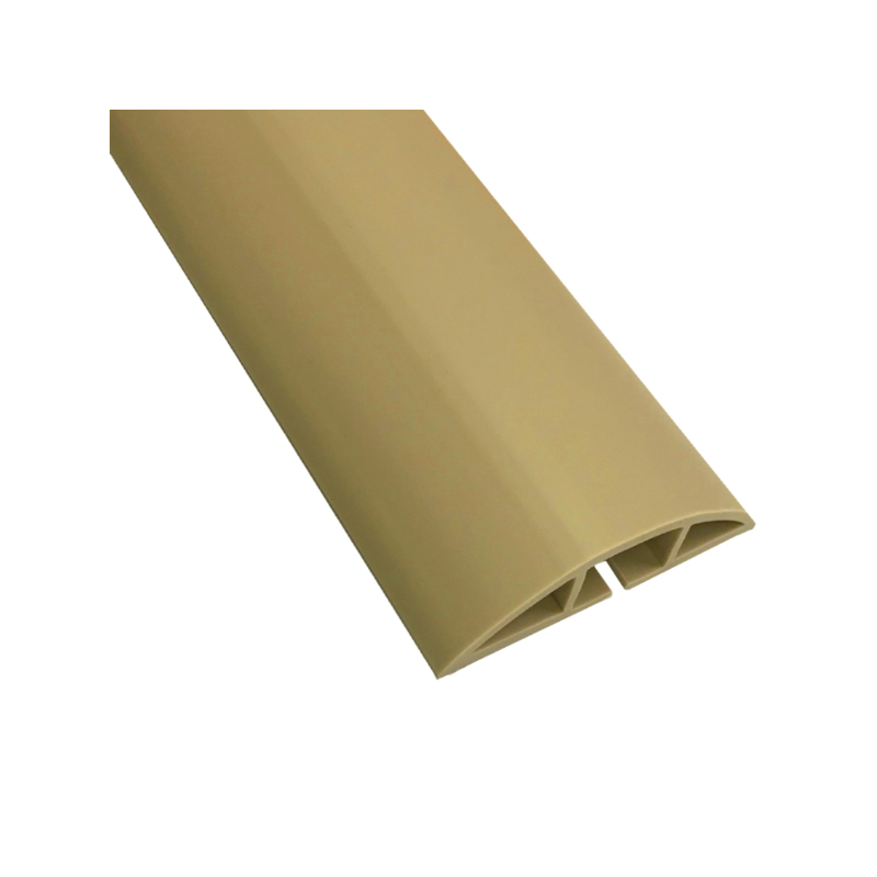 Kable Kontrol® PVC Floor Cord Cover Kit - 15' Feet Long - Tan