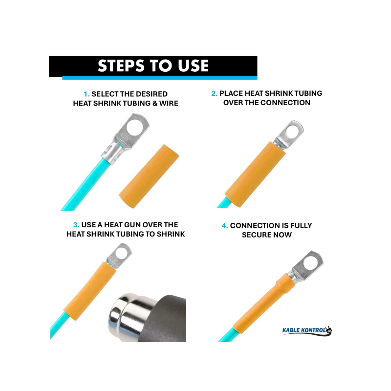 Kable Kontrol Heat Shrink Tubing - 2-1 Polyolefin - 5