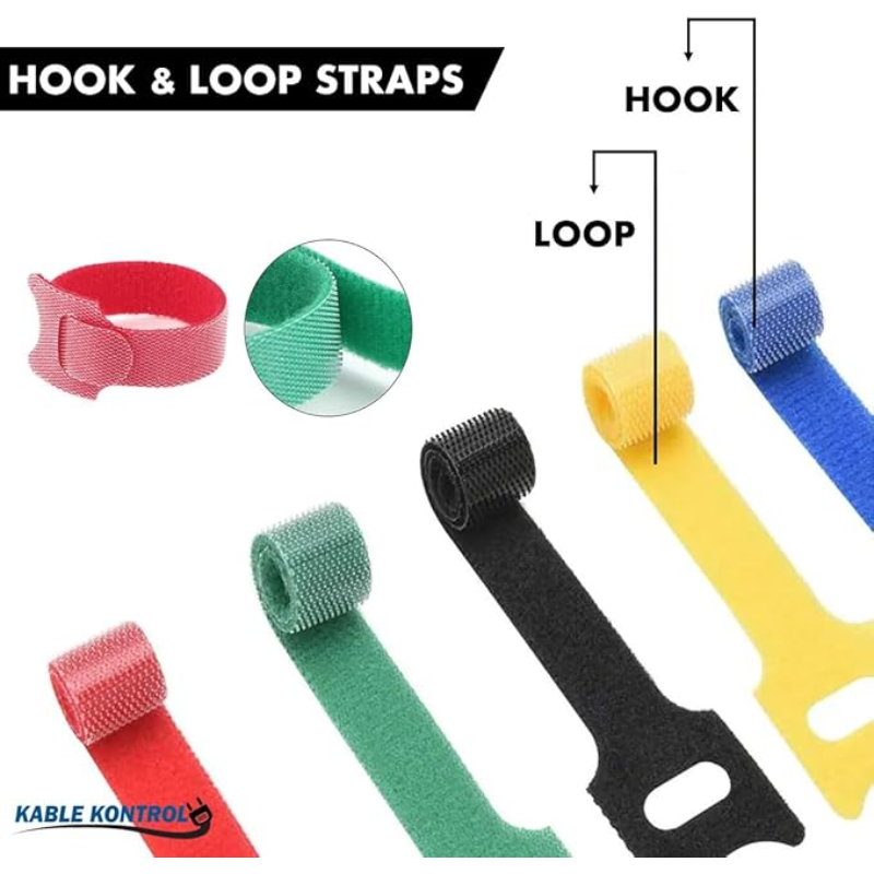 Kable Kontrol™ Hook and Loop Fastener Wraps - 5
