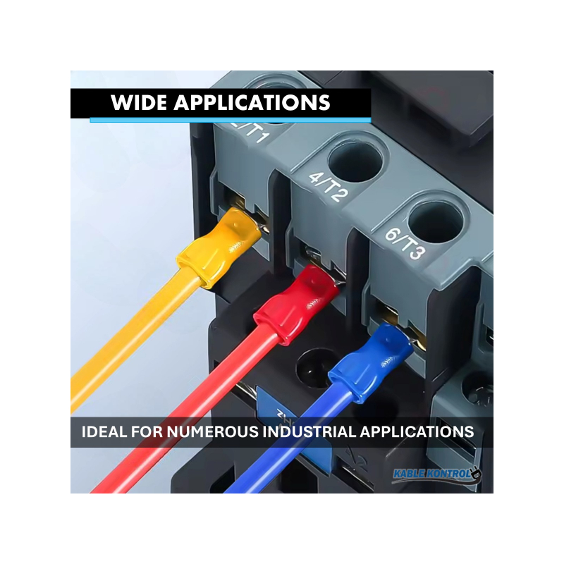 Kable Kontrol Ring Terminal Connector - PVC Vinyl Insulated - 5