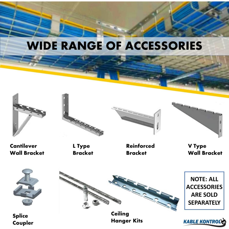 Kable Kontrol Wire Mesh Cable Tray Straight Section - 2