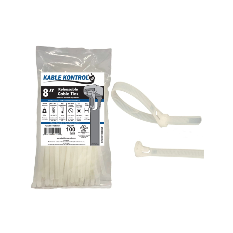 releasable-reusable-zip-ties-natural-white-8-inch-100-pcs-ctr800nt