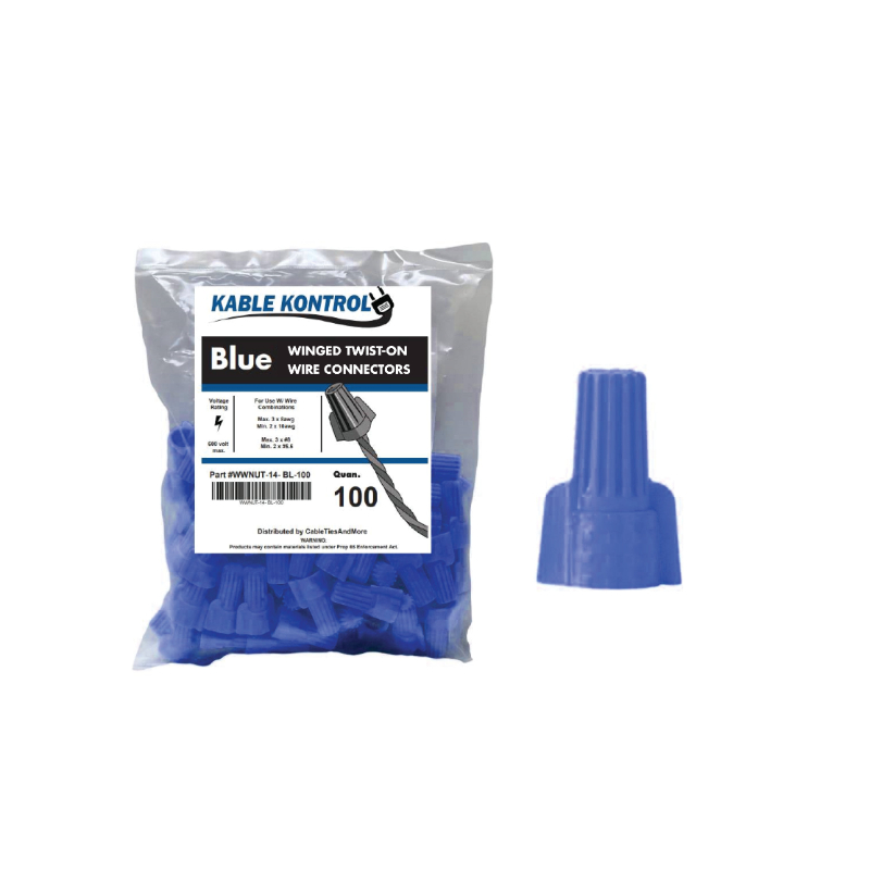 wwnut-14-bl-100-kable-kontrol-wire-connectors-cable-caps-winged-blue
